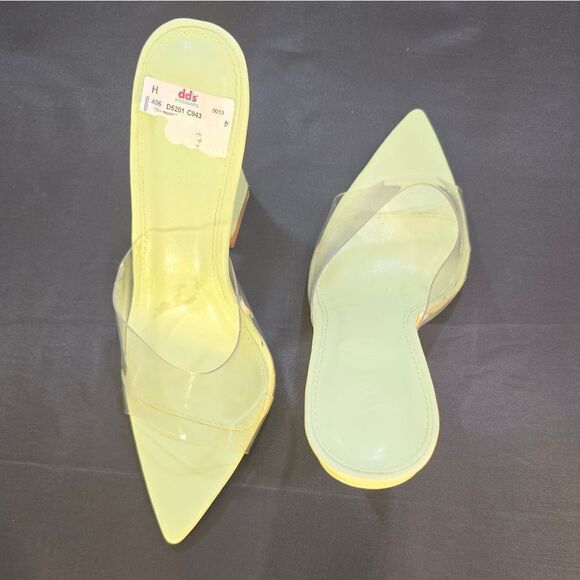 BRAND NEW YVO PEOPLE POINTED TOE SLIP-ON WOMEN"S HIGH HEEL SANDAL - Picture 4 of 15